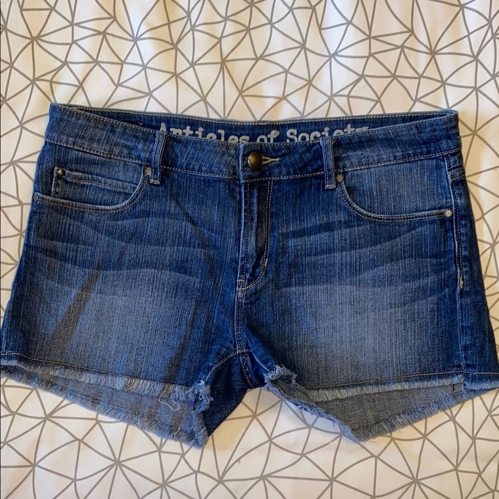 Articles of Society Denim Shorts